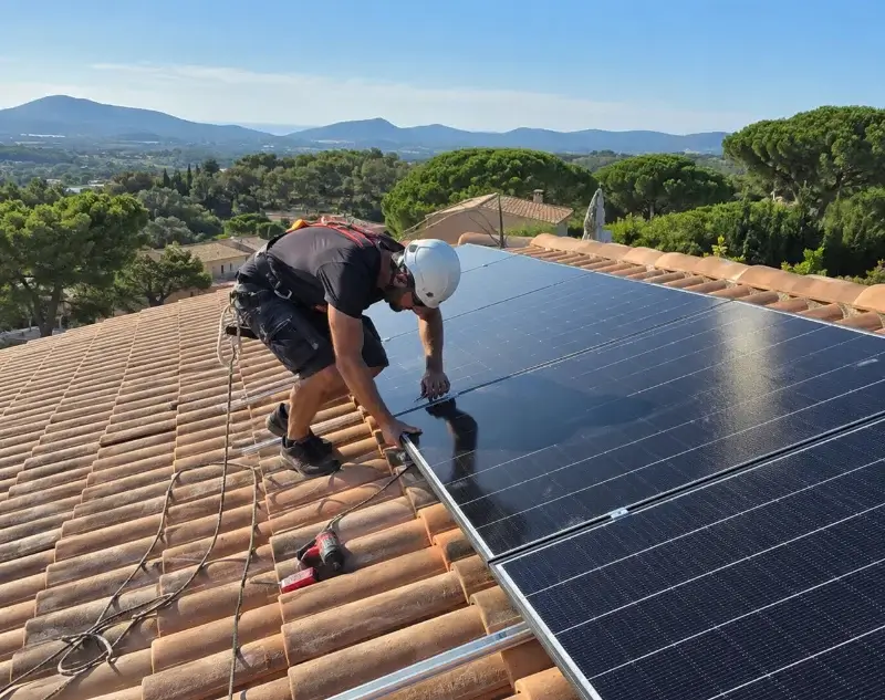 Installateur panneaux solaires Bibost — pose photovoltaïque sur toiture
