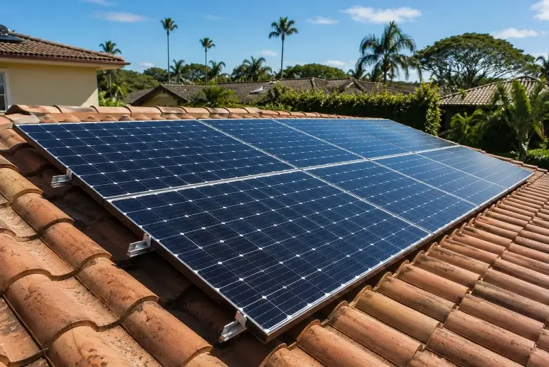 Installation de panneaux solaires à Bibost